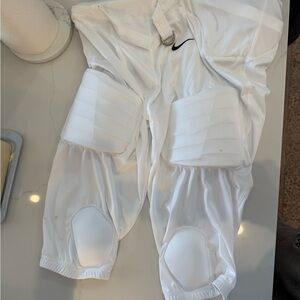 Nike Dri-FIT White Athletic Pants